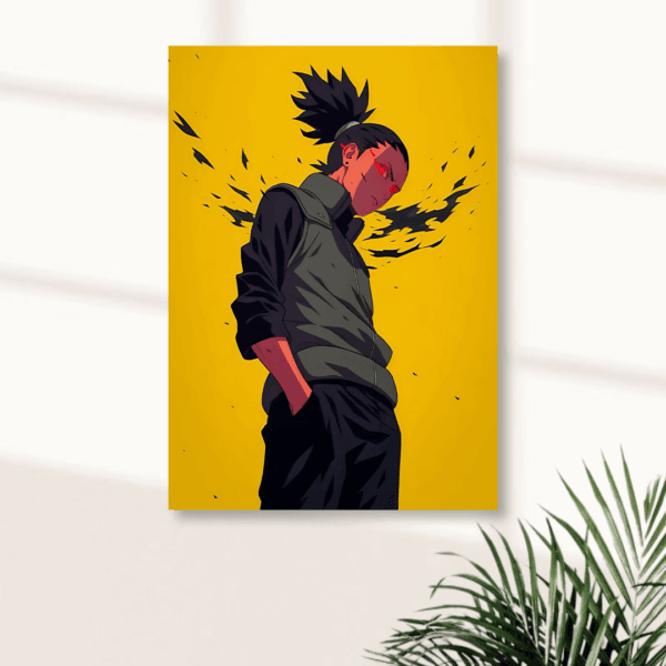 SHIKAMARU NARA || ANIME POSTERS || NARUTO #15 - Image 1
