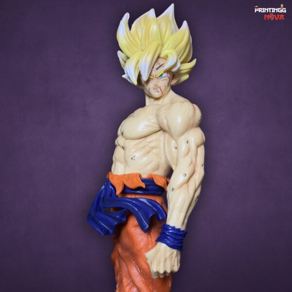 Dragon Ball Z Goku Shirtless Big Size Premium Action Figure || [44cm] || DRAGON BALL Z - Image 4