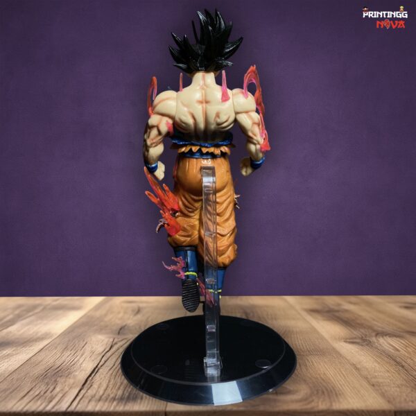 Dragon Ball Z Goku Action Figure Ultra Instinct With Black PVC Action figure [22cm] || DRAGON BALL Z - Image 5