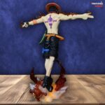 One Piece Portgas D. Ace Open Hand Pose With Light Base Premium PVC Action figure [29 cm] || ONE PIECE - Image 6