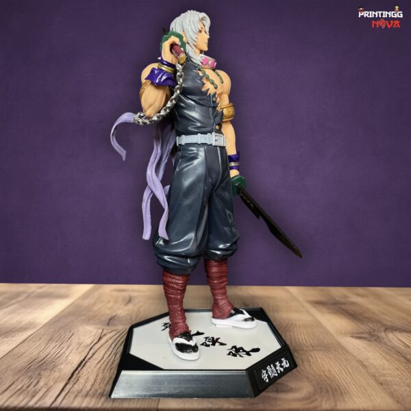 Tengen Uzui Anime Action Figure Demon Slayer PVC Action figure [31 cm] || DEMON SLAYER - Image 10