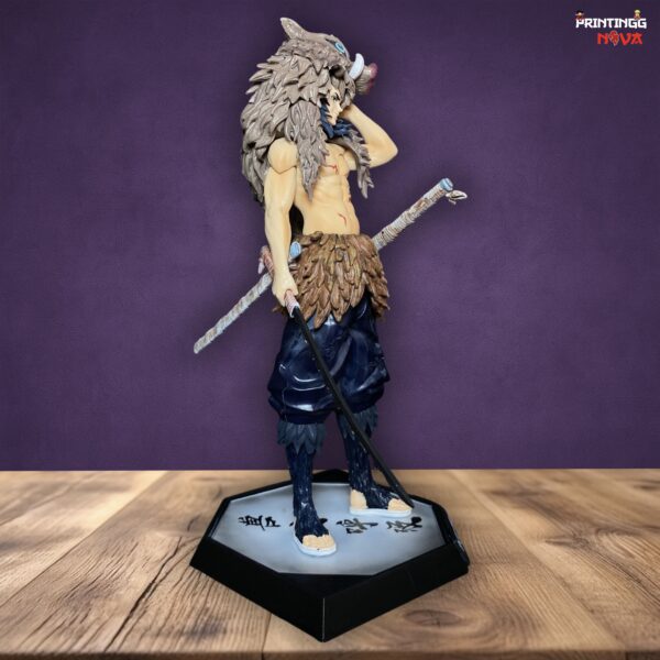 Inosuke Hashibira Anime Action Figure Demon Slayer PVC Action figure [31 cm] || DEMON SLAYER - Image 9