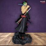 One Piece Stand Posture Roronoa Zoro Four Heads Highly Detailed Standing || [50cm]  Premium Action Figure || ONE PIECE - Image 10