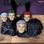 One Piece Stand Posture Roronoa Zoro Four Heads Highly Detailed Standing || [50cm]  Premium Action Figure || ONE PIECE - Image 11