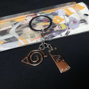 Naruto Leaf Village Logo Keychain Keyring || NARUTO