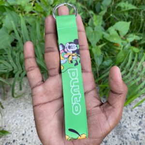 Mickey Mouse Handmade Cloth Premium Strap Keychain Keyring || KECHAIN