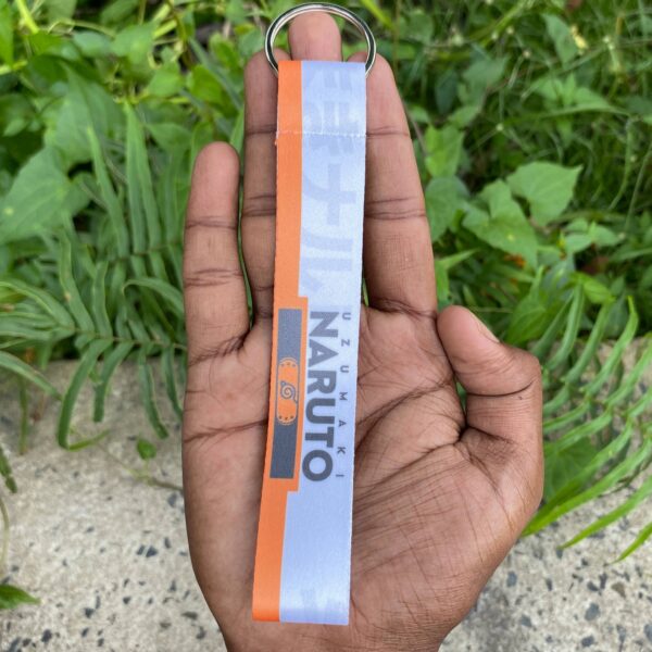 Naruto Uzumaki Handmade Cloth Premium Strap Keychain Keyring || NARUTO - Image 2
