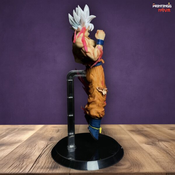 Dragon Ball Z Goku Action Figure Ultra Instinct With White PVC Action figure [22cm] || DRAGON BALL Z - Image 6