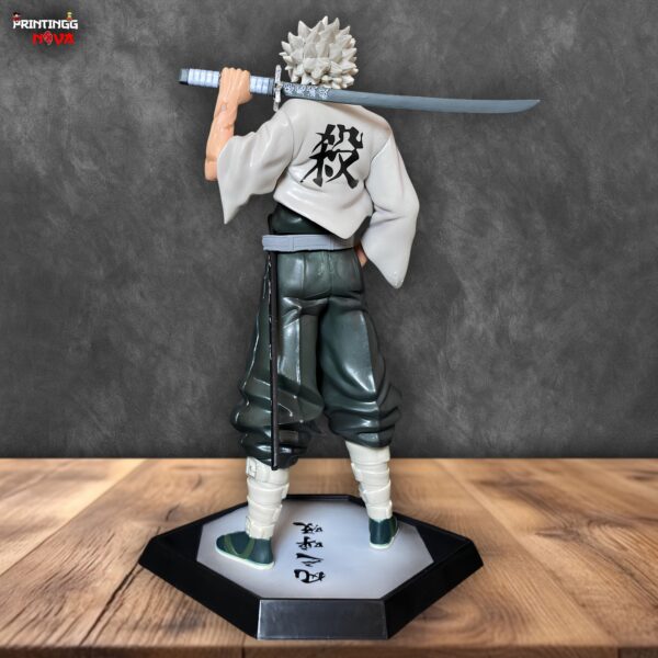 Sanemi Shinazugawa Anime Action Figure Demon Slayer PVC Action figure [31 cm] || DEMON SLAYER - Image 6