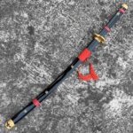 One Piece Rorono Zoro Black Enma Cosplay Replica Premium Life Size Wooden Katana [104 CM] || ONE PIECE - Image 2