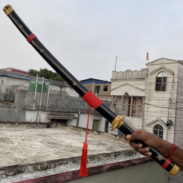 One Piece Rorono Zoro Black Enma Cosplay Replica Premium Life Size Wooden Katana [104 CM] || ONE PIECE - Image 6