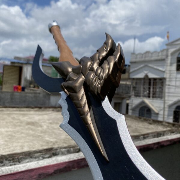 Sung Jinwoo Kasaka’s Venom Fang X Solo Leveling Cosplay Replica Premium Life Size Wooden Dagger [61 CM] || SOLO LEVELING - Image 5